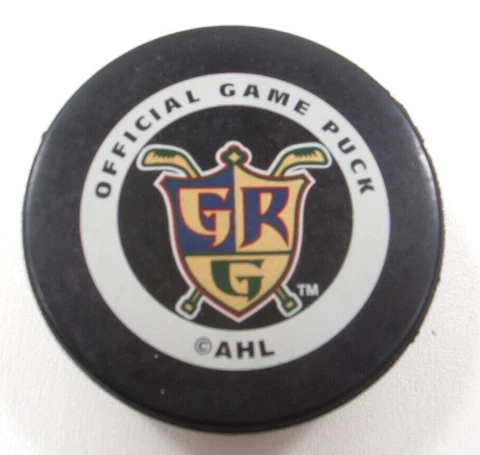 Vintage Official Grand Rapids Griffins AHL Ice Hockey Puck Cover