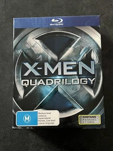X-Men Quadrilogy All Region, 4 Disc Blu-ray Set Box Set - Picture 1 of 4