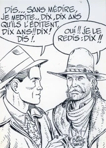 BLANC-DUMONT CARTE POSTALE SAPRISTI 10 ANS COLBY JONATHAN CARTLAND 1994 - Picture 1 of 1