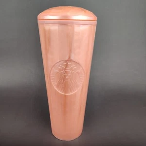 Starbucks Tumbler 2021 24 oz Venti Pink Marble Pearl Kaleidoscope - Picture 1 of 10