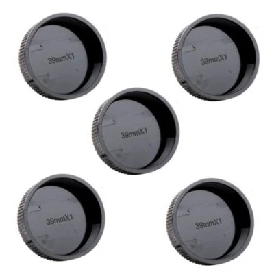5pcs Rear Lens Cap Cover for Leica L39 M39 39mm Screw Mount Black Wholesales - Image 1 of 4