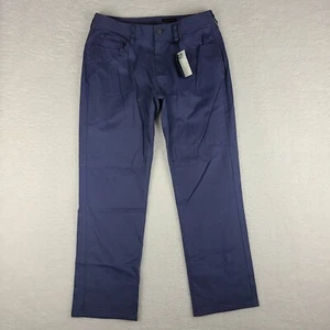J. Hilburn Pants Mens 32x30 Purple G Cameron Straight Leg Chino Khakis NWT NEW - Picture 1 of 14