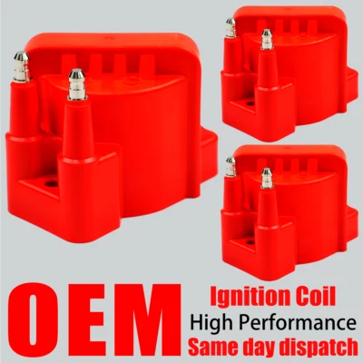 Bobina de encendido de alto rendimiento OEM de 3 piezas para Chevy Buick Oldsmobile 3,8 L V6 DR39 Foto 1 de 4