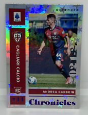 2021-22 Panini Chronicles Soccer Andrea Carboni Purple Astro Rookie RC