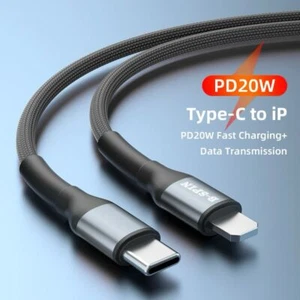 20W Type-C to iPhone PD Fast Charger Charging Cable for iphone 14 13 12 Pro Max - Photo 1 sur 14