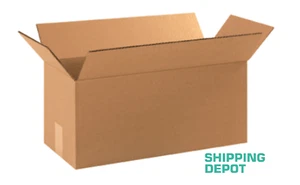 Pick Amount 18X8X8" Cardboard Boxes ~ Premier Sturdy Shipping Cartons USA Made - Picture 1 of 3