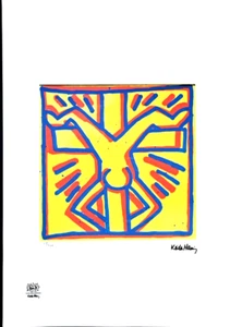 Keith Haring - 50x35 cm Limitierte Auflage Nr.84/200 - Bild 1 von 3