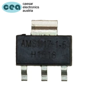 AMS1117 1,5V 1.5V 1A SOT-223 LDO [1~100 Stück/piece] - Bild 1 von 5