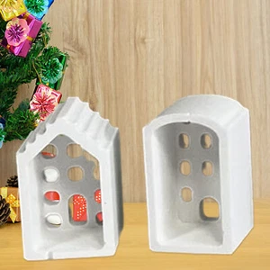 Silicone Mold Silicone Casting Mold Holiday Celebration House for - Picture 1 of 11