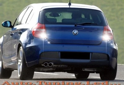 LAMPADE RETROMARCIA 13 LED T15 W16W CANBUS BMW SERIE 1 E87 6000K NO ERROR - Immagine 1 di 4