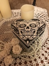 Gothic Skull Glam Jewellery Box