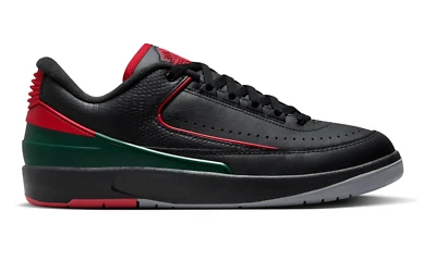 Air Jordan 2 retrô origens baixas. PRETO/VERMELHO FOGO/CINZA CIMENTO masculino tamanho 9 - Imagem 1 de 4