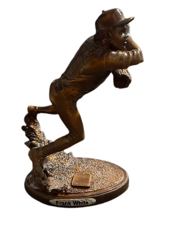 FRANK WHITE KANSAS CITY ROYALS SCULPTURE BD&A bronze statue sculpture figurine Cover