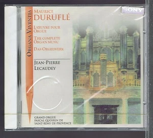 DURUFLE CD (VERSIEGELT) DIE KOMPLETTE ORGELMUSIK JEAN PIERRE LECAUDEY - Bild 1 von 1
