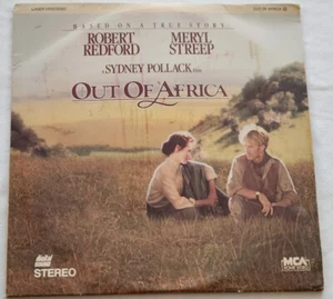 "Out Of Africa" - Robert Redford and Meryl Streep - Laserdisc Double Disc - Picture 1 of 3