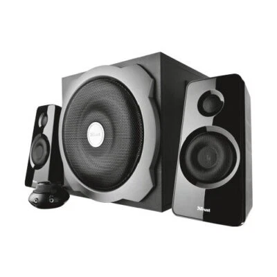 Trust Set altoparlanti pc TYTAN 2.1 Speaker Set Black e Grey 60W 19019 - Immagine 1 di 4
