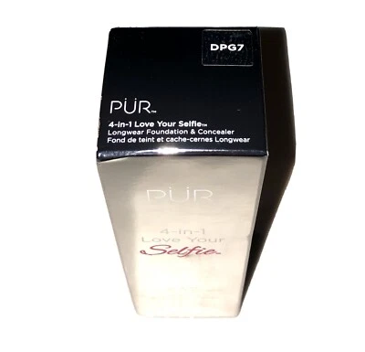 PUR 4-in-1 Love Your Selfie DPG7 Deep Espresso NEW Foundation Longwear 1oz 1 NIB - Image 1 of 4
