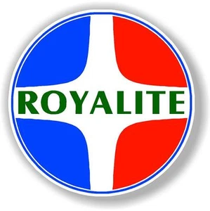 CALCOMANÍA VINILO ACEITE GASOLINA ROYALITA 12" PARA CUALQUIER LUBRICANTE DE DISEÑO DE PROYECTOS RELACIONADOS CON EL GAS - Imagen 1 de 1