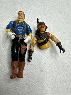 G.I. Figura de acción Joe Desert Scorpion (faltan piezas) y Wild Bill Foto 1 de 2