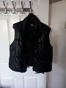 ladies black body warmer medium Zara - Picture 1 of 4