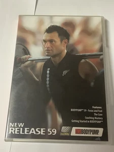 Les Mills BODYPUMP Body Pump 59 DVD + CD + Notes Strength Home Workout Training - Picture 1 of 4