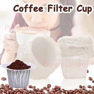100-500 Stück Einweg Kaffee Papier Filter Anzahl K Tassen Filter für Einzelportion - Bild 1 von 14