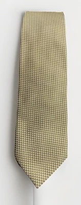 Corbata de seda para hombre BATTISTONI Barneys New York hecha en Italia azul verde geométrica Foto 1 de 4