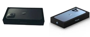 Apple iPhone 13 Pro Max Retail Box w/ OEM USB-C Cable –Space Gray or Sierra Blue - Picture 1 of 3