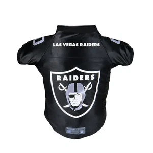 Camiseta deportiva de Las Vegas Raiders Little Earth Premium Pet Gear perro nueva con etiquetas - Imagen 1 de 4