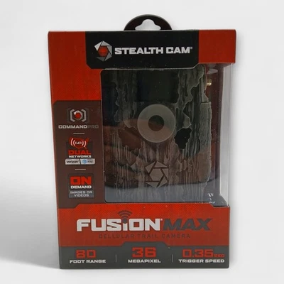 Stealth Cam 36MP Fusion Max Cellular Trail Camera with 80ft Detection Range (Unt - Image 1 of 4