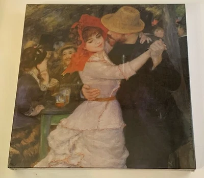 Renoir DANCE AT BOUGIVAL Jigsaw PUZZLE NEW SEALED 500pc French MUSEUM ART BOSTON - Image 1 of 2