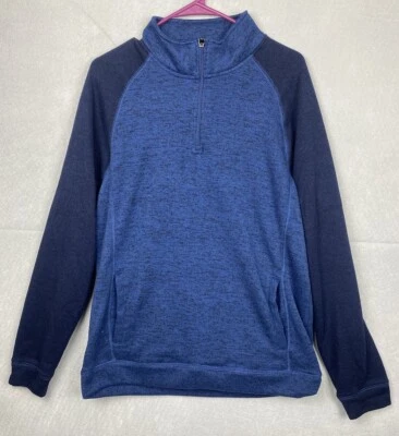 Suéter masculino John Bartlett Consensus com zíper quarto tamanho G - Imagem 1 de 4