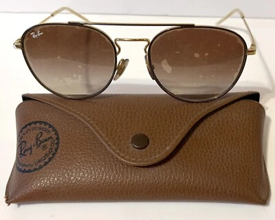 RAY BAN Sunglasses RB3447N 004 51 Gunmetal Brown Gradient Unisex 50 mm - Image 1 of 4