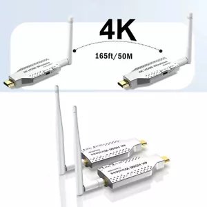 4K Wireless HDMI Transmitter and Receiver 1080P PC TV Audio Video HDMI Extender - Picture 1 of 16