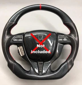 8th Gen Accord Coupe 2008-12, Odyssey 2011-17 Hydro Dip Carbon Steering Wheel - Bild 1 von 10