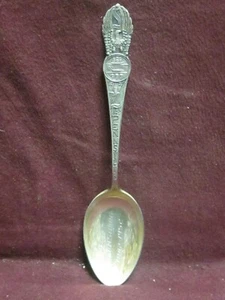 Sterling Manchester BLOOMBURG PA SOUVENIR SPOON 5 7/8" 21g Monogram Sally - Picture 1 of 5