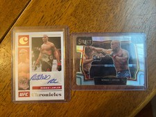 2021 Panini Chronicles UFC Chronicles Signatures Robbie Lawler Auto+ Die-Cut