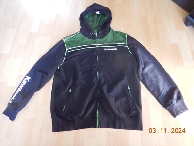 Kawasaki  Hoodie / Kaputzenjacke mit Reißverschluss in Größe 2XL 3XL - Bild 1 von 4