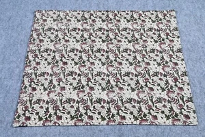 Tappeto di cotone 2,7 x 2,5 piedi, tappeto reversibile, tappetini tessuti a mano soggiorno - Foto 1 di 7