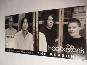 Poster promozionale Hoobastank La ragione 2003 2 lati 12 x 24 NUOVO  - Foto 1 di 4