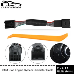 Auto Stop Start System Eliminator Cancel Disable Cable For ALFA Giulia Stelvio - Picture 1 of 7