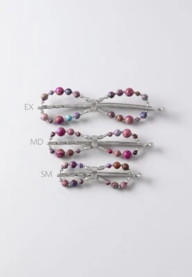 Clip de pelo flexible Lilla Rose Rhonda rosa/púrpura/azul FF-4193 E (extra) Foto 1 de 4