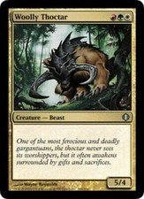 1x Woolly Thoctar - Foil NM, English MTG Shards of Alara