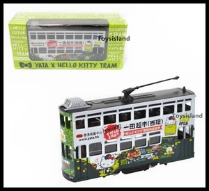 TINY YATA X HELLO KITTY Supermarket Tram HONG KONG CITY DIECAST CAR NEW 1/120 - Picture 1 of 10