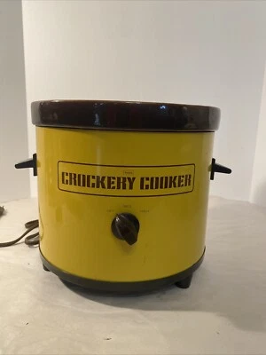 Vintage Sears & Roebuck & Co Crockery Cooker Crock Pot no Lid Tested See Photos - Image 1 of 4