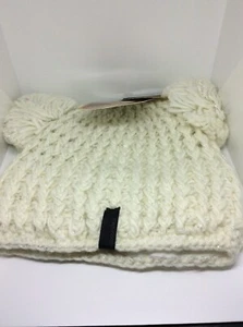 Seirus Jr Größe Teddy Beenie weiß Einheitsgröße neu mit Etikett - Bild 1 von 4