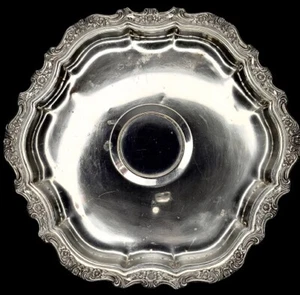 Vintage Silverplate Tray - International Silver Countess - 15” Heavy Weight - Picture 1 of 7