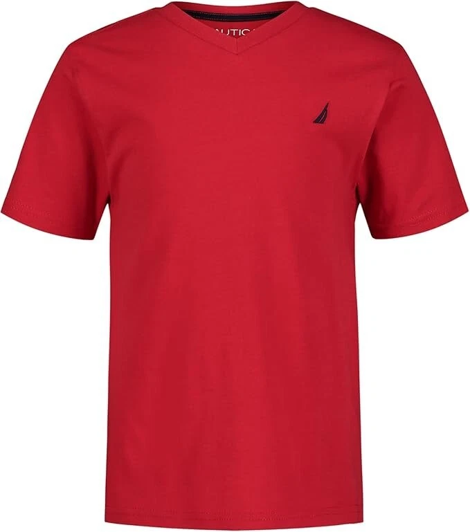 Camiseta roja para niños Nautica talla 4, 5, 6, 7 Foto 1 de 1