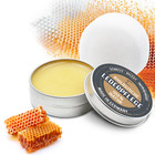 Biologische Lederpflege inkl. Schwamm (farblos) | 50g | Lederfett | Bienenwachs