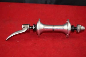 Buje delantero Shimano 600 Ultegra FH-6400 36 orificios 100 mm 9 mm plata vintage Japón nuevo de lote antiguo - Imagen 1 de 11